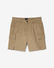 Noah - Pleated Cargo Shorts - Olive - Swatch