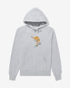 Noah - PUMA x Noah Raglan Hoodie - Heather Grey - Swatch