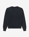 Noah - Salt Wash Crewneck - Black - Swatch