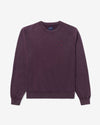 Noah - Salt Wash Crewneck - Burgundy - Swatch