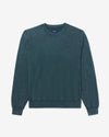 Noah - Salt Wash Crewneck - Forest Green - Swatch