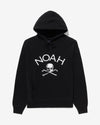 Noah - Jolly Roger Logo Hoodie - Black - Swatch