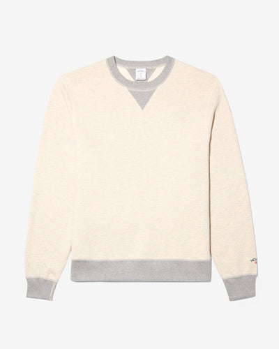 Double V-Notch Crewneck