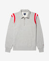 Noah - Jet Sleeve Pullover Sweatshirt - Heather Grey - Swatch