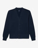 Noah - Fleece High Rib Cardigan - Navy - Swatch