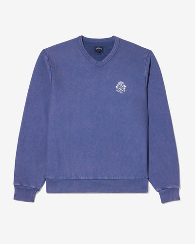 Salt Wash V-Neck Sweatshirt