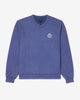 Noah - Salt Wash V-Neck Sweatshirt - Washed Blue - Swatch