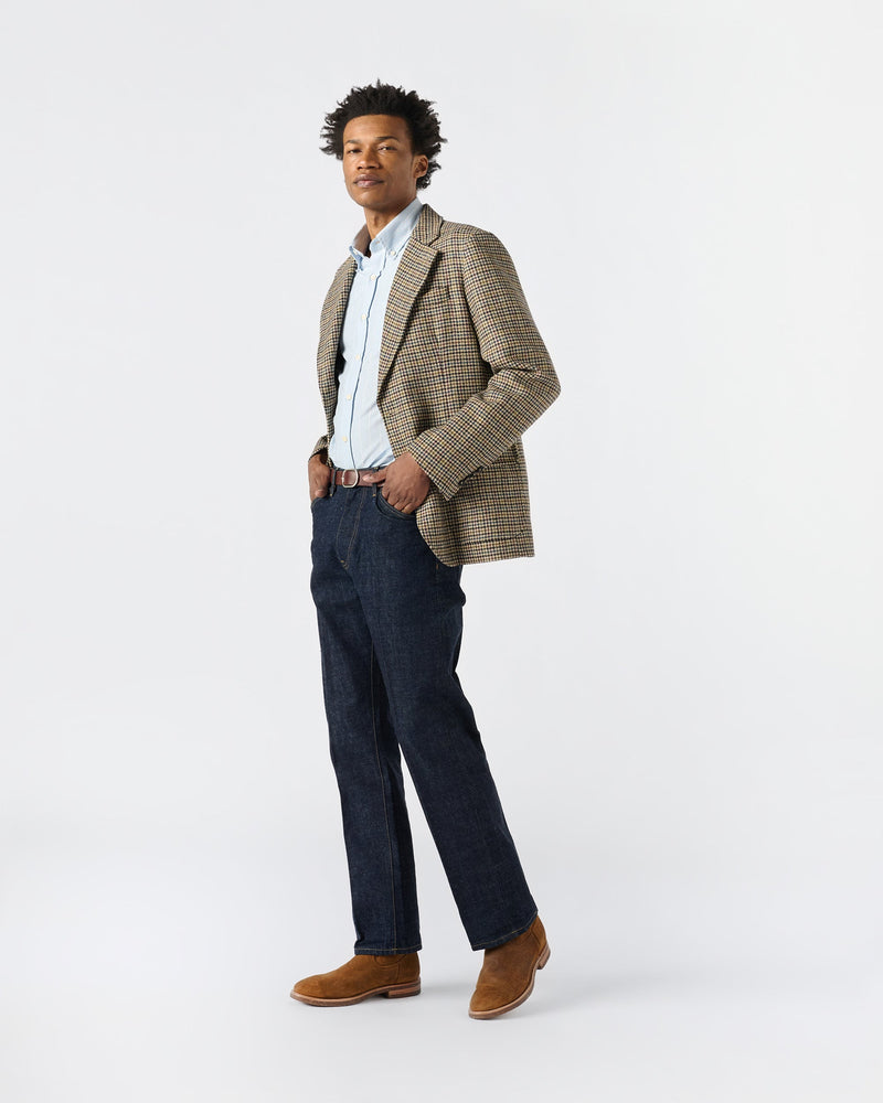 Houndstooth Sack Jacket