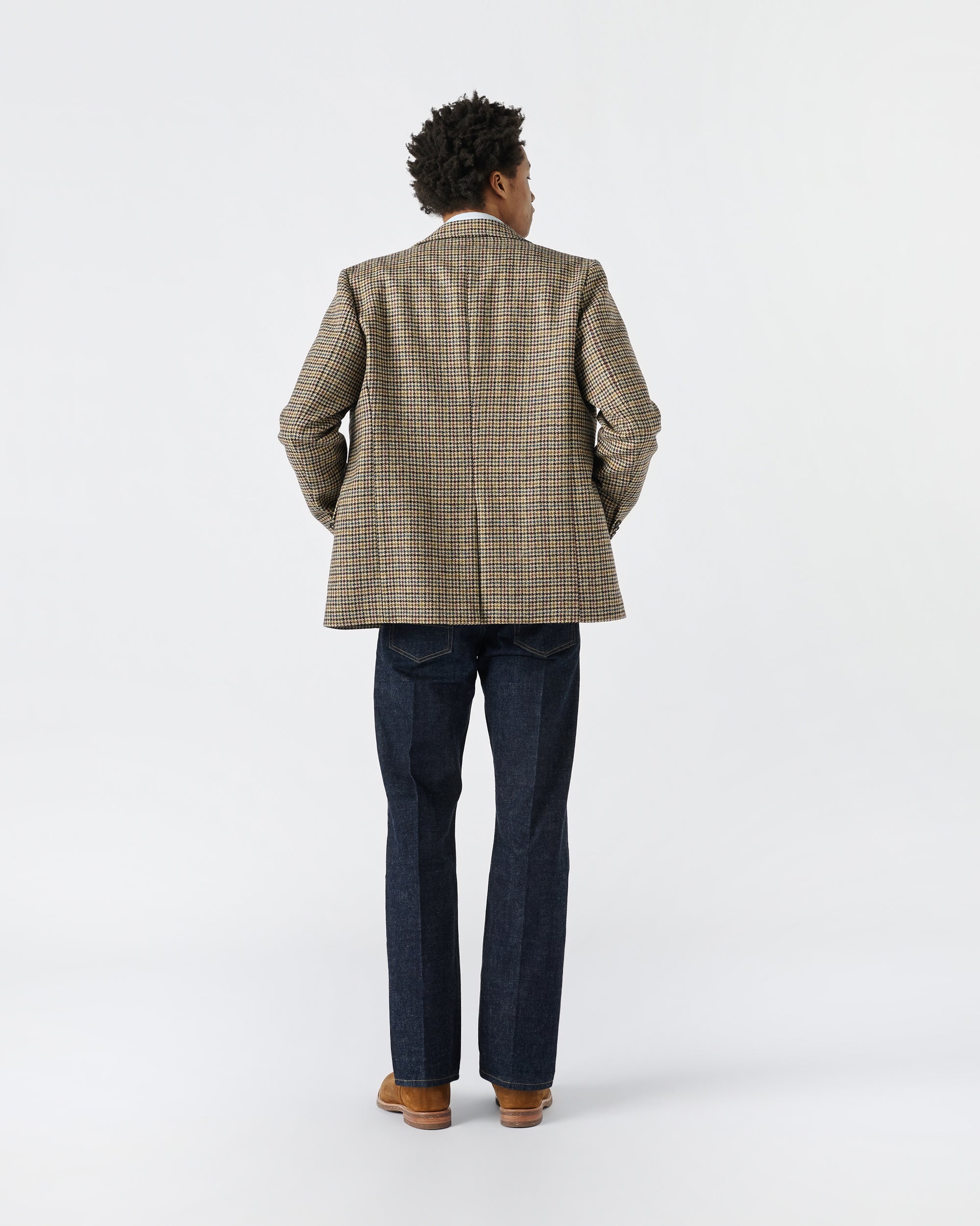 Houndstooth Sack Jacket - Noah