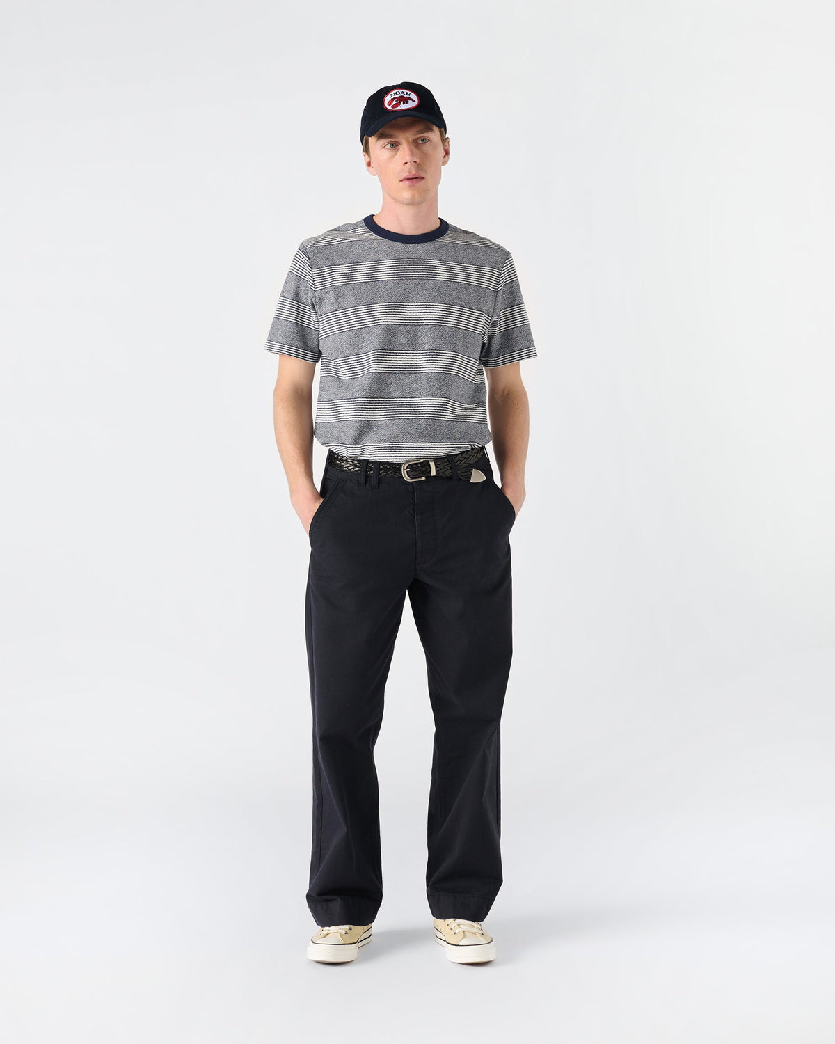 Stripe Loose Knit Tee