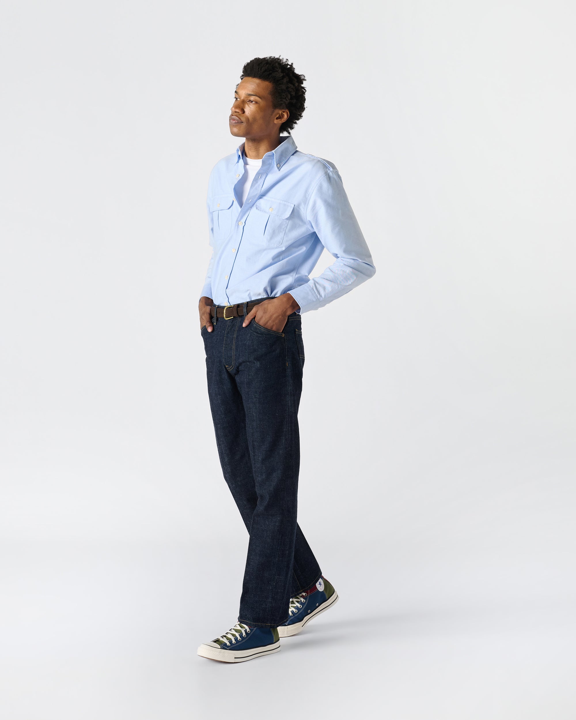 Epaullete Oxford Shirt - Noah