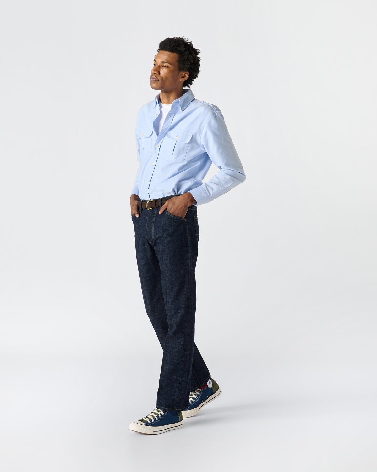 Epaullete Oxford Shirt