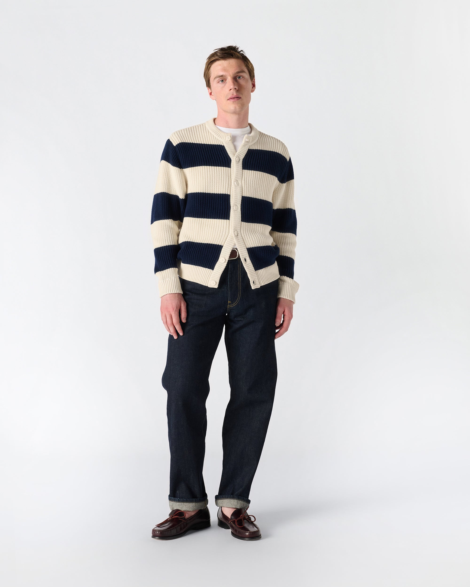 Cotton Sweater Cardigan - Noah