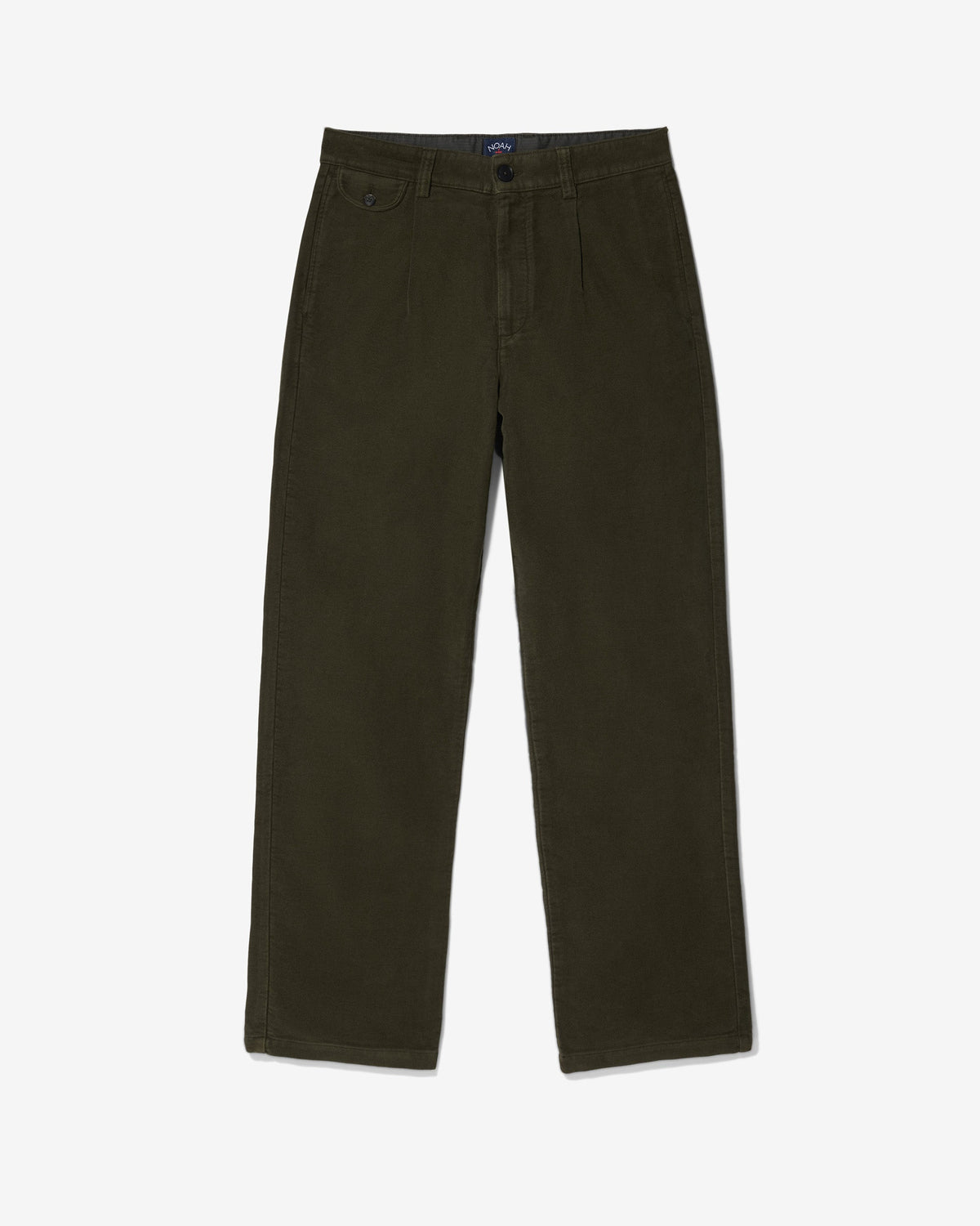 Moleskin Single-Pleat Pant