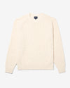 Noah - Popcorn Yarn Sweater - Off-White - Swatch