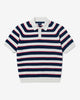 Noah - Sweater Polo - White / Navy / Red - Swatch