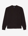Noah - Classic Shetland Sweater - Midnight - Swatch