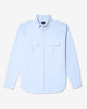Noah - Epaullete Oxford Shirt - Blue - Swatch