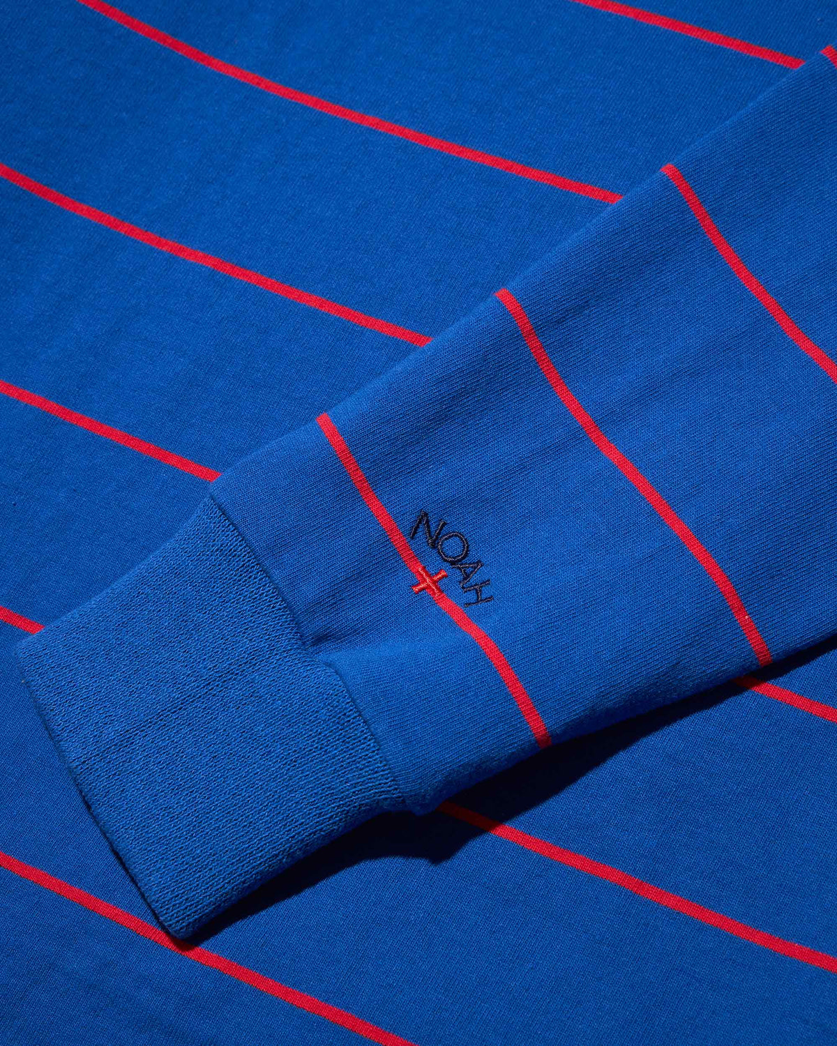 Striped Button Tab Rugby