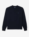 Noah - V-Neck Merino Sweater - Navy - Swatch
