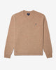 Noah - V-Neck Merino Sweater - Beige - Swatch