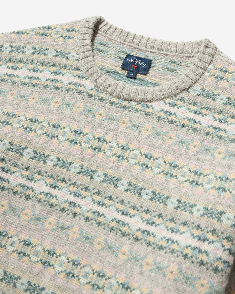 【受注販売/2026年11月配送予定】Fair Isle Crewneck Sweater