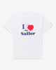 Noah - I Love My Sailor Tee - White - Swatch