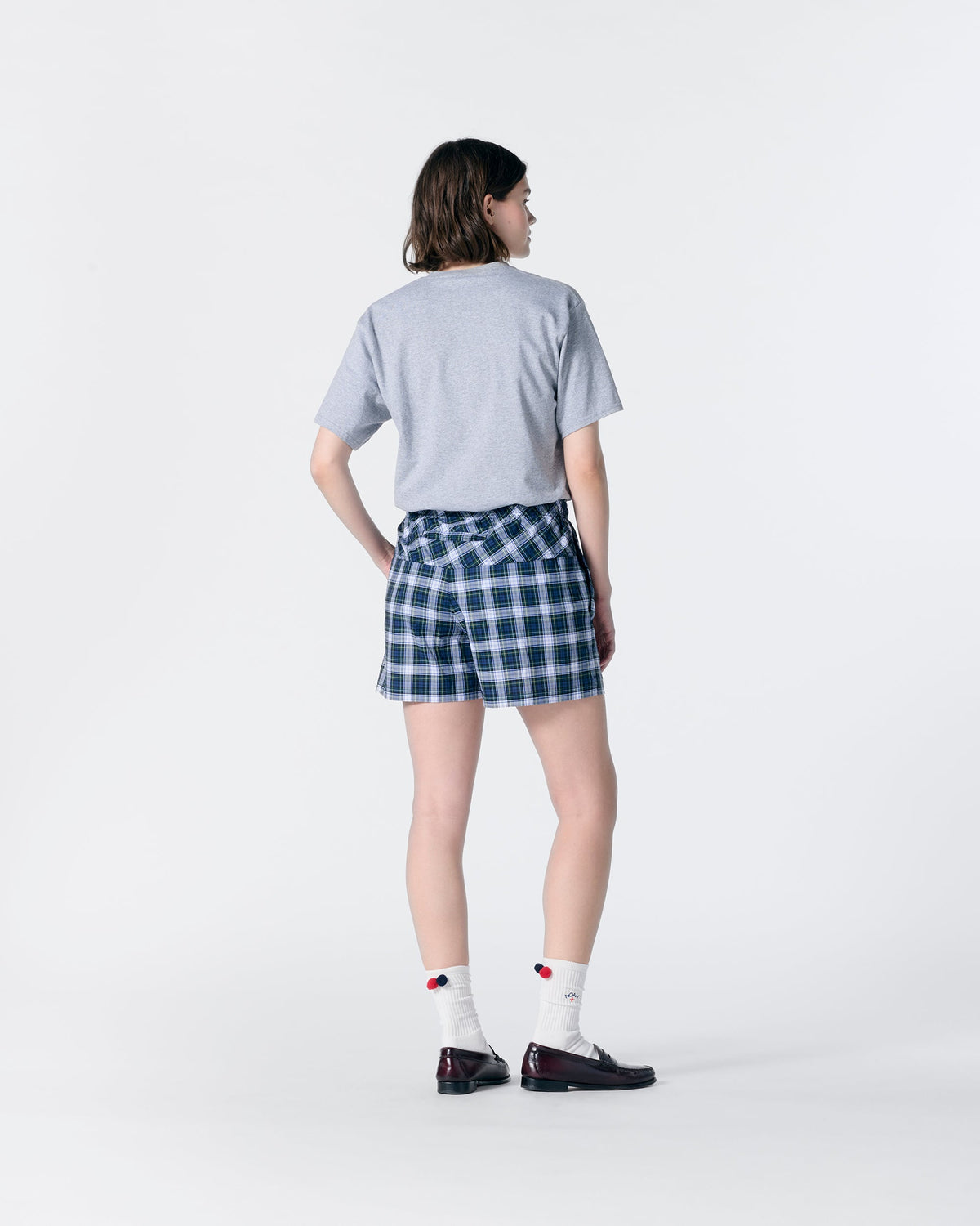 Cotton Tartan Volley Short
