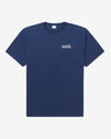 Noah - Gothic N Tee - Navy - Swatch