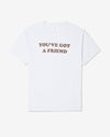 Noah - You've Got A Friend Tee - White - Swatch