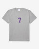 Noah - The Seven Tee - Heather Grey - Swatch