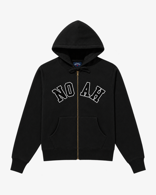 Noah - Arch Applique Zip-Up Hoodie - Detail