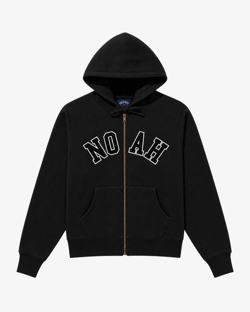 Arch Applique Zip-Up Hoodie
