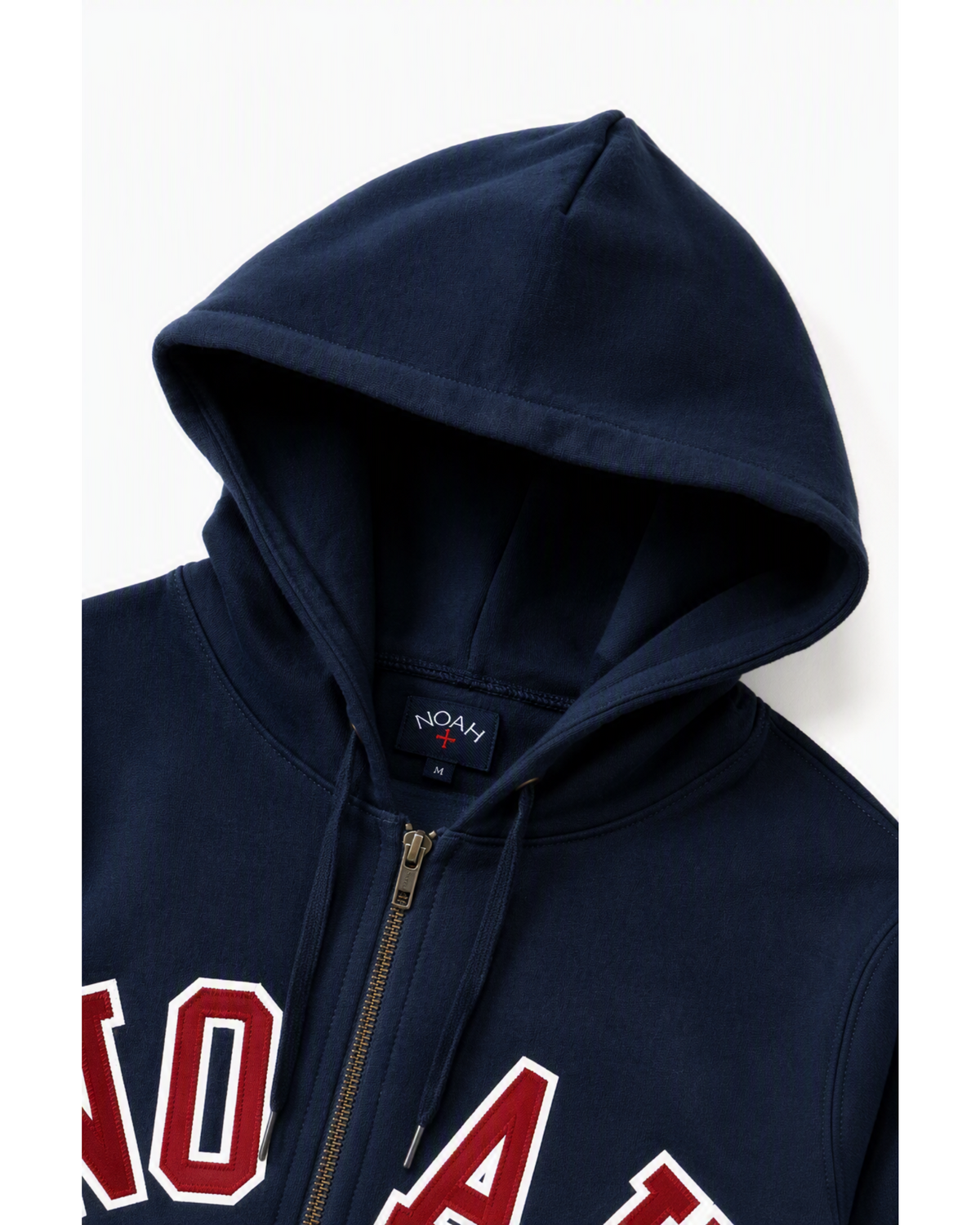 Arch Applique Zip-Up Hoodie
