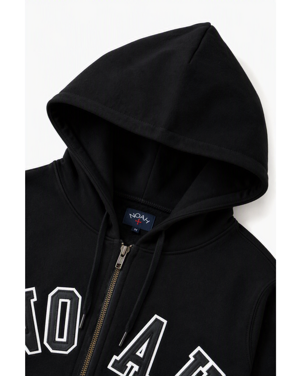 Noah - Arch Applique Zip-Up Hoodie - Detail