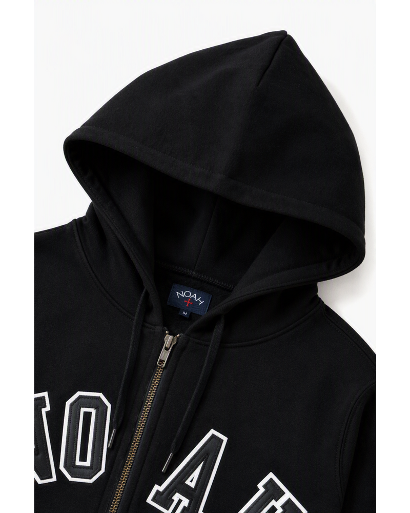 Arch Applique Zip-Up Hoodie