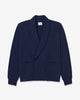 Noah - Double-Breasted Rugby Cardigan - Navy - Swatch