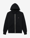 Noah - Classic Lightweight Zip-Up Hoodie - Black - Swatch