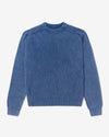 Noah - Summer Shaker Sweater - Navy - Swatch