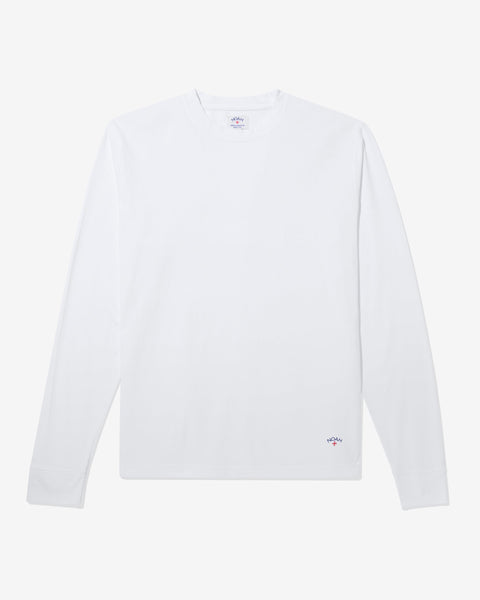 Classic Long Sleeve Recycled Cotton Tee - Noah