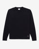 Noah - Classic Long Sleeve Recycled Cotton Tee - Black - Swatch